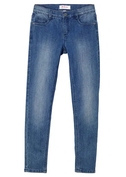 Skinny meisjes jeans mid waist