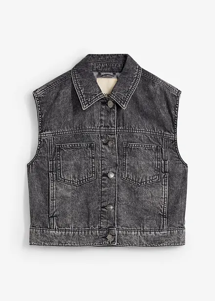 Jeans gilet van katoen