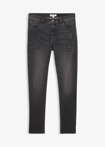 Slim fit stretch jeans, straight