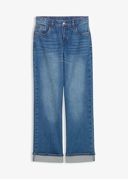 Wide leg jeans low waist