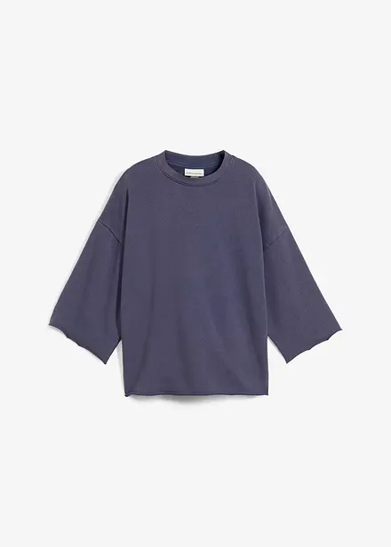 Oversized sweater in een zachte katoenmix