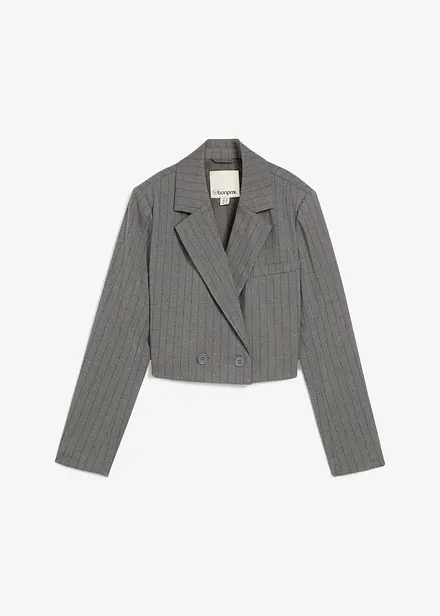 Korte blazer met reverskraag