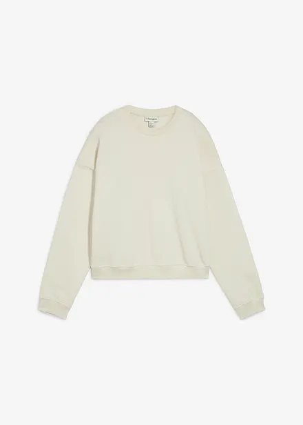Oversized sweater van biologisch katoen