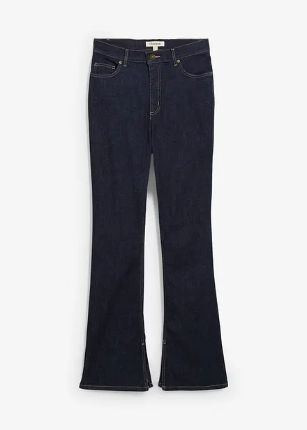 Bootcut jeans, high waist