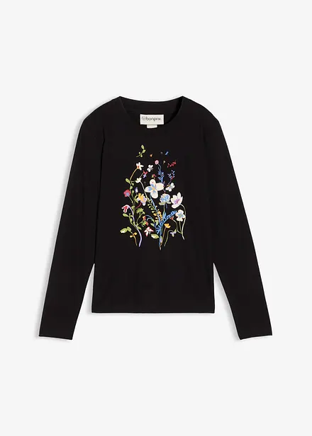 Longsleeve van katoen