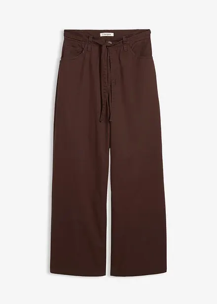 Twill broek van katoen