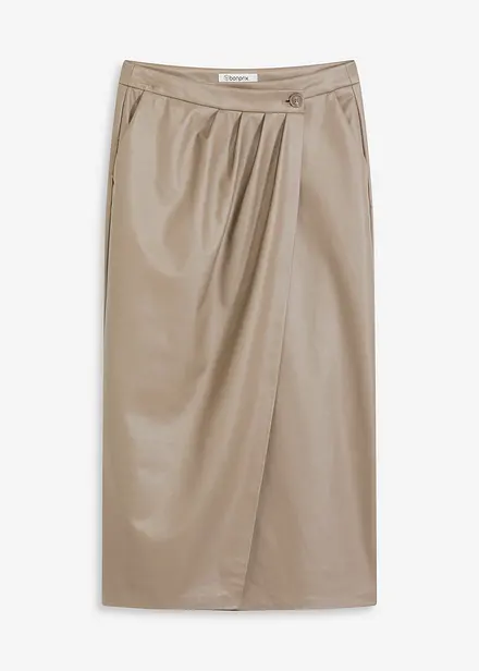 Imitatieleren midirok in wikkellook