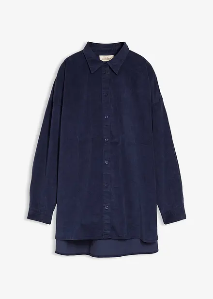 Corduroy overhemdblouse