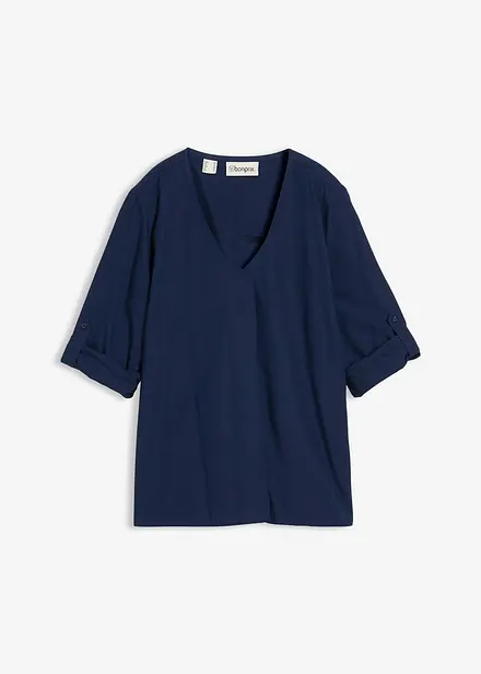 Blouse van soepele viscose
