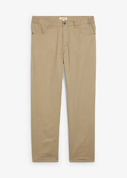 Relaxed fit thermobroek met comfortabele tailleband, straight