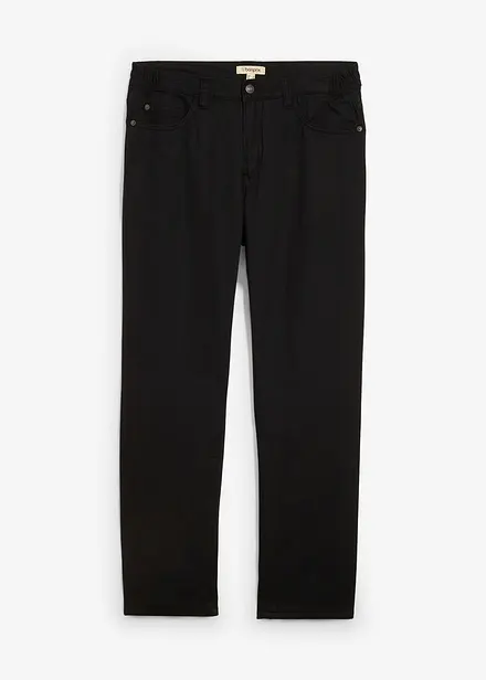 Relaxed fit thermobroek met comfortabele tailleband, straight