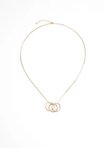 Meerrijige ketting met hanger