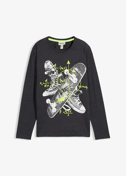 Jongens longsleeve met katoen en print