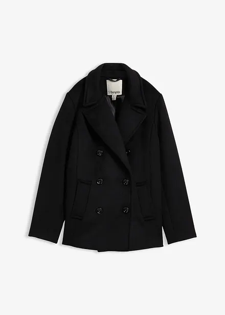 Peacoat van wolmix