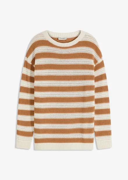 Oversized trui van katoen