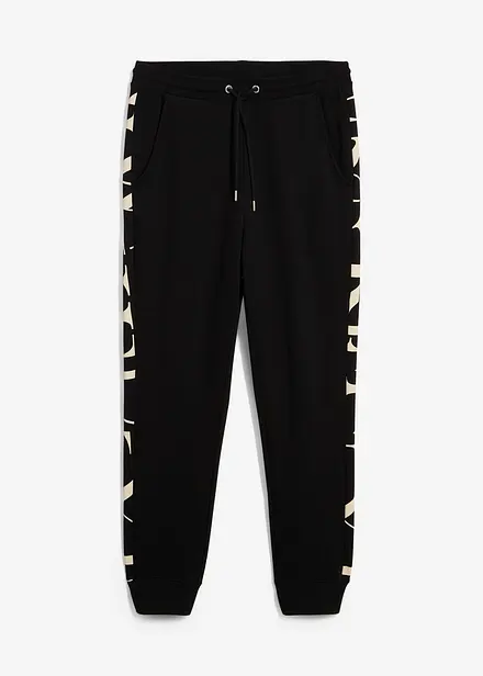 Sweatbroek met inzetstuk, regular fit