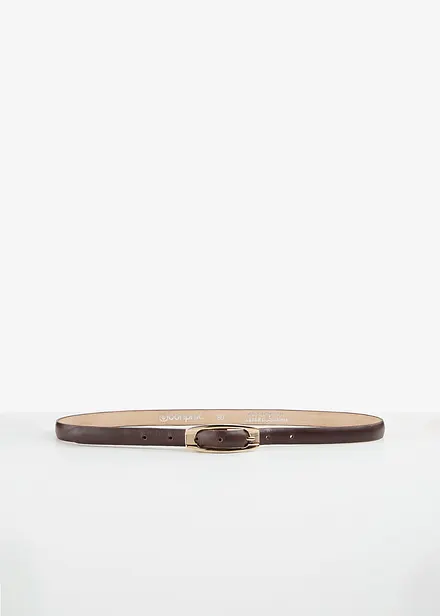 Smalle leren riem