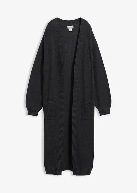 Lang vest met oversized schouders