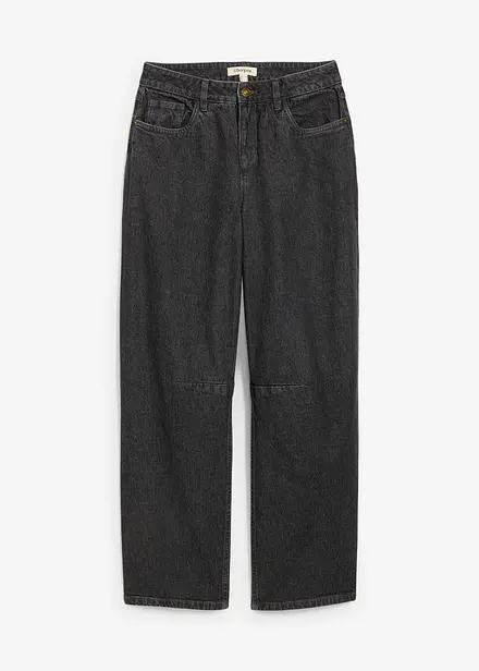 Barrel jeans mid waist