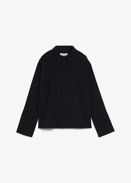 Blouse met zijde