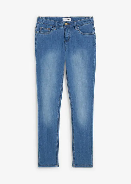 Skinny stretch jeans mid waist