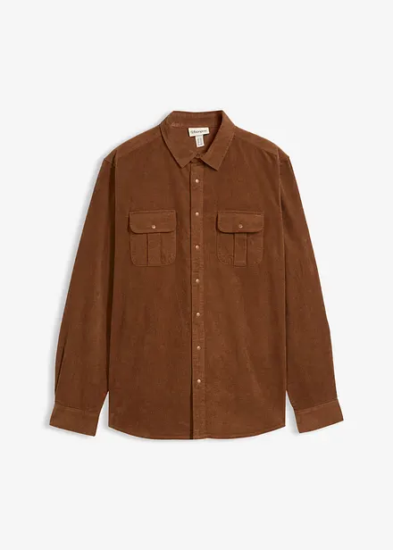 Corduroy overhemd met katoen