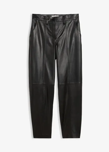 Leren broek van lamsnappa