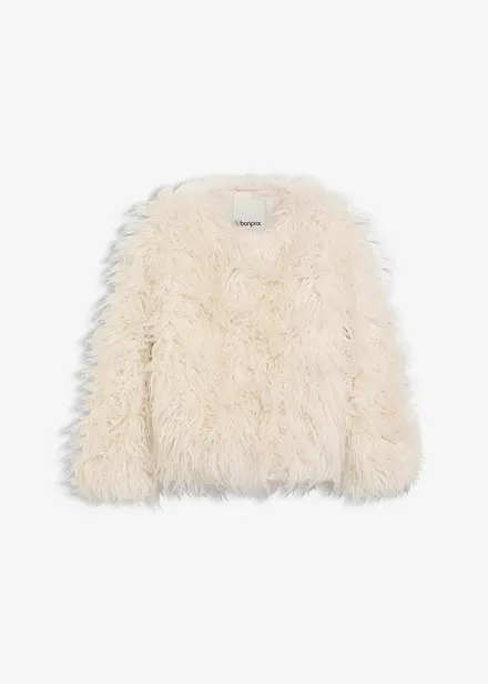 Oversized imitatie bontjas