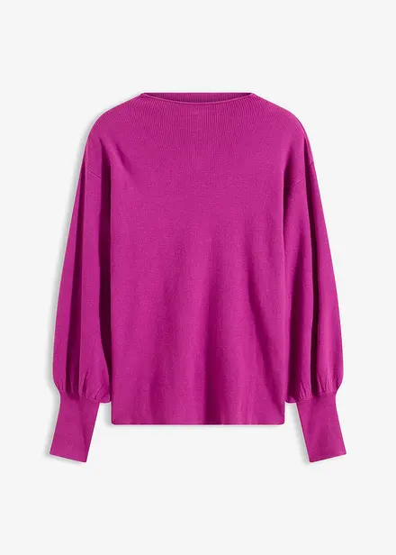 Oversized trui in een viscosemix