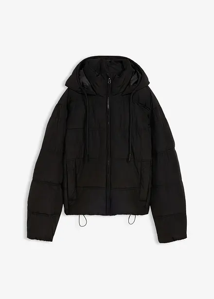 Korte gewatteerde jas