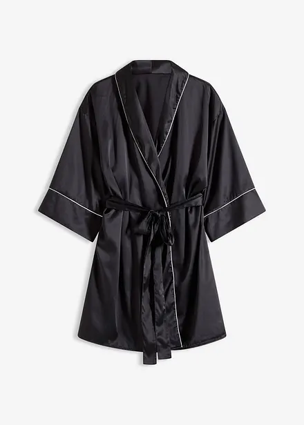 Satijnen kimono met glanseffect