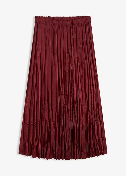 Maxi rok van crash satijn