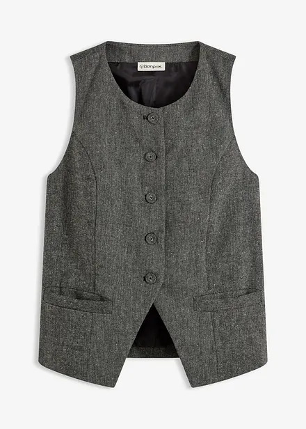 Glencheck gilet