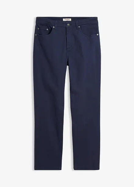 Classic fit stretch broek, straight