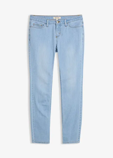 Skinny stretch jeans mid waist