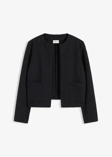 Korte jersey blazer