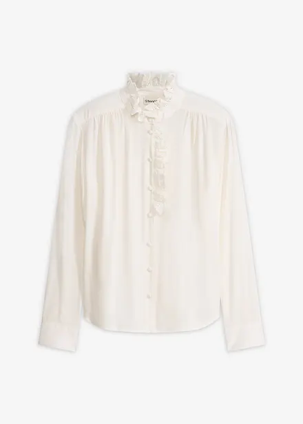 Blouse van lichte cr&ecirc;pe
