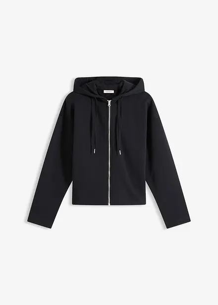 Sweatvest van biologisch katoen