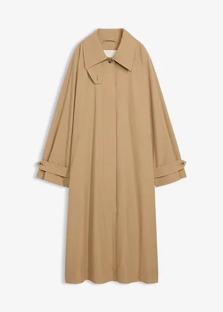 Trenchcoat met kleppen