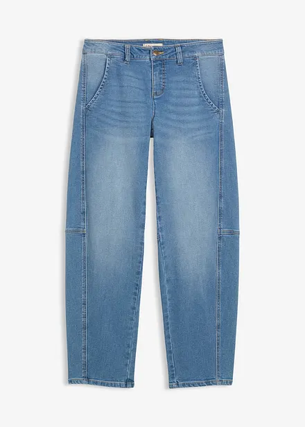 Barrel jeans mid waist