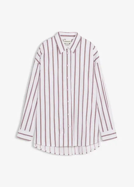 Lange overhemdblouse