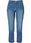 Slim fit mid waist jeans, cropped, bonprix