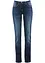 Mid waist stretch jeans, straight, bonprix