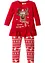 Meisjes kerstshirt en legging (2-dlg. set), bonprix