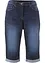 Stretch jeans bermuda met omslag, bpc bonprix collection