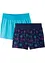 Jersey short van biologisch katoen (set van 2), bonprix