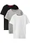 Basic T-shirt (set van 3) van puur biologisch katoen, bonprix