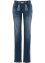 Tiroler jeans met borduursel en rechte pijpen, bpc bonprix collection