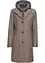 Korte coat in wollen look, in layerlook, bonprix