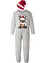 Kinderen pyjama onesie en puntmuts met biologisch katoen (2-dlg. set), bonprix